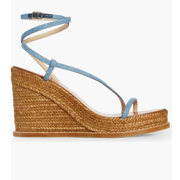 Jimmy Choo Danai Platform Wedge Sandal size 40.5/10.5 - Picture 3 of 8